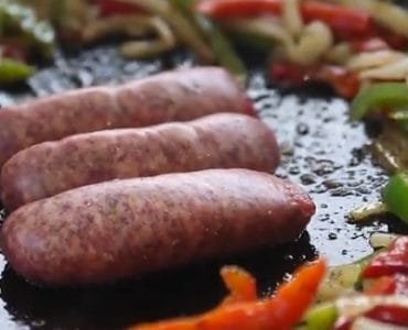 Grilled Sausage and Peppers