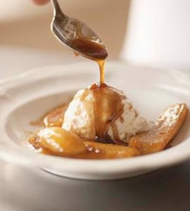 Bananas Foster a decadent dessert that can be prepared on the grill.