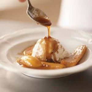 Bananas Foster a decadent dessert that can be prepared on the grill.