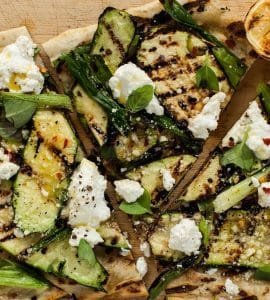 Grilled Zucchini Flatbread