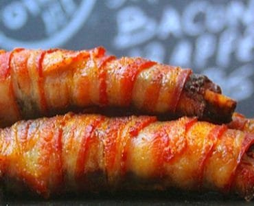 Bacon-wrapped Ribs