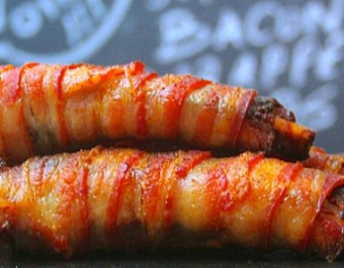 Bacon-wrapped Ribs