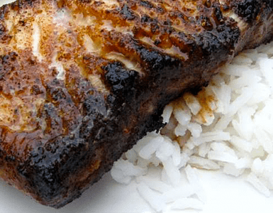 Blackened Shark Steaks