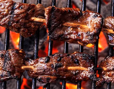 Korean BBQ Beef Skewers