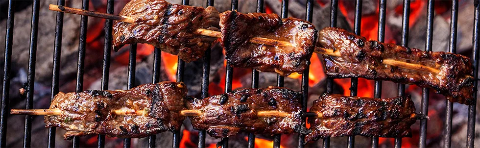 Korean BBQ Beef Skewers