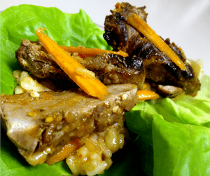 Venison Lettuce Wraps