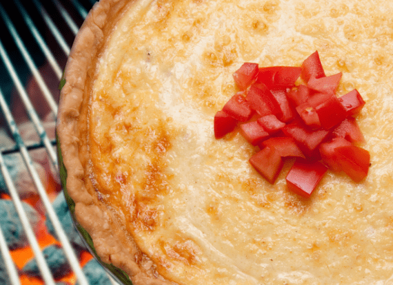Grilled Tomato Pie