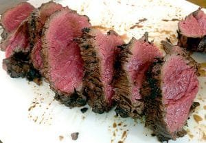 Grilled Whole Beef Tenderloin