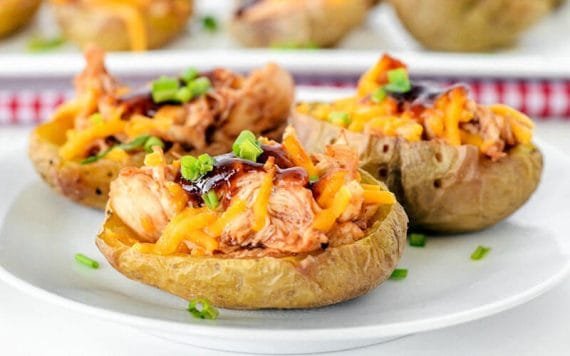 Grilled Tater Skins