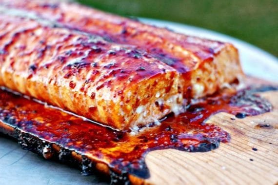 Cedar-plank Grilled Salmon