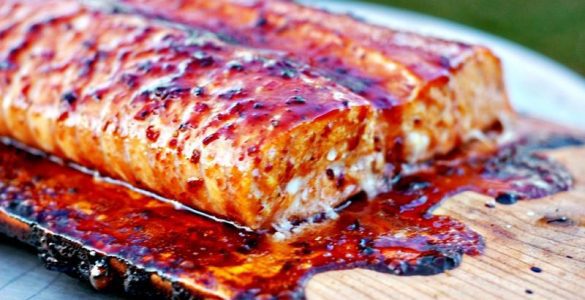 Cedar-plank Grilled Salmon