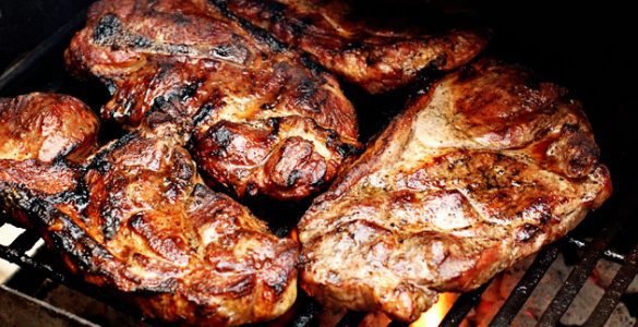 Smoked Pork Steaks, patiodaddy.com