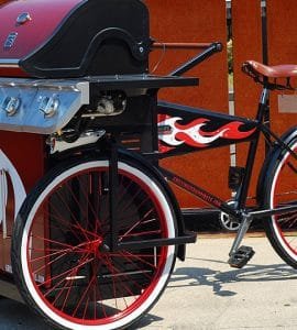 Sears' grilling bike