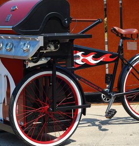 Sears' grilling bike