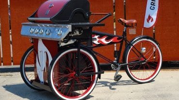 Sears' grilling bike