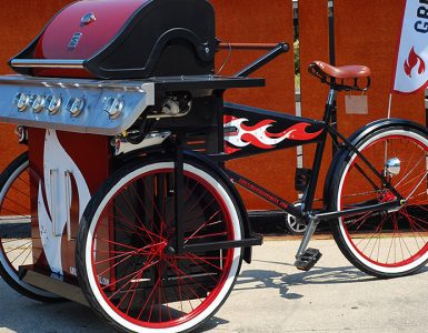 Sears' grilling bike