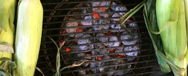 The homemade charcoal halo can create singe-free zones in any circular grill or smoker. It's great for grilling corn or other veggies.