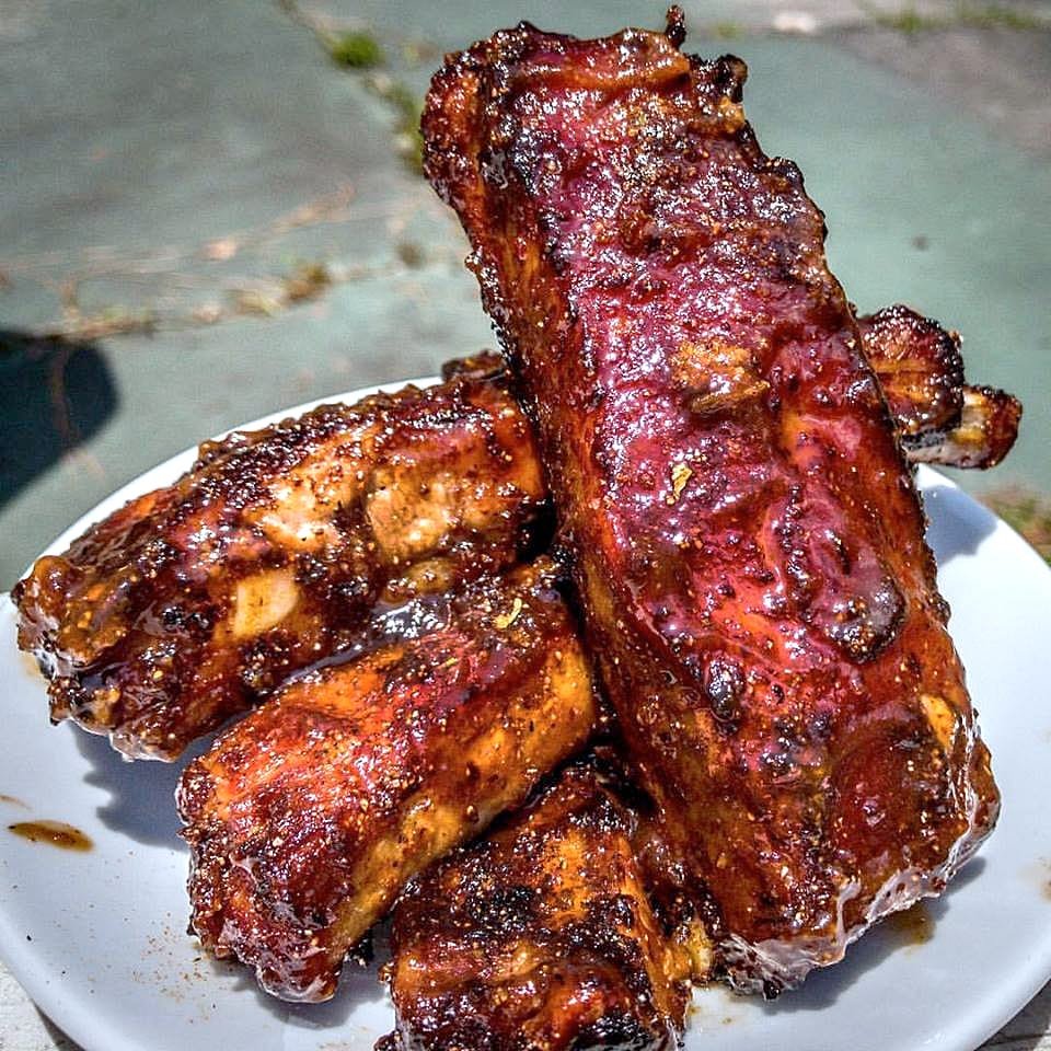 fried pork ribs