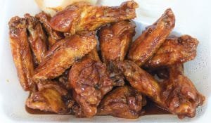 Traditional restaurant wings