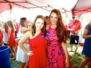 The Grove at Ole Miss in Oxford, Miss. has become a popular destination for Gameday fans of football. As Ole Miss states, we may lose the game, but we never lose a party. 