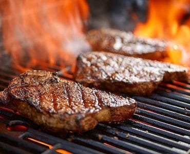 Searing Steaks