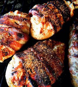 Big Bad Bacon wrapped Chicken Breasts