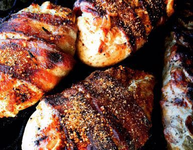 Big Bad Bacon wrapped Chicken Breasts