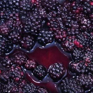 Blackberry compote