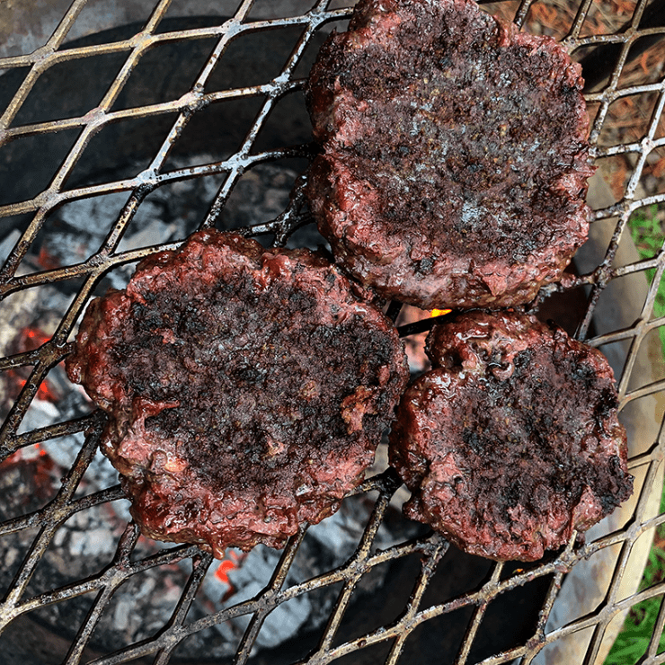 The Breeo Burger puts your ground beef, seasoned with Gaston's Seasoning, on top of hardwood coals ramping up the flavor to an all-time high!