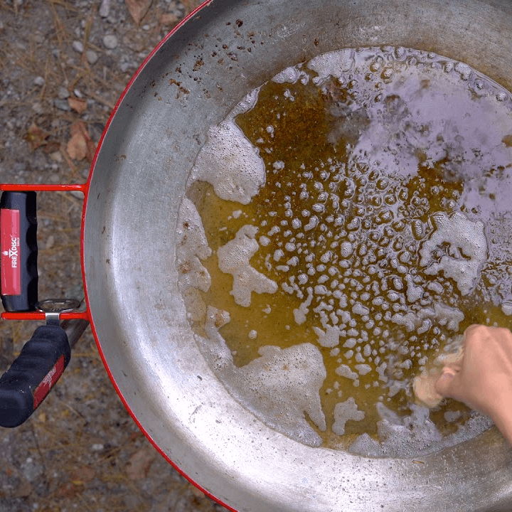 Beer Batter Shrimp Tempura on the FireDisc Cookers Tailgate Bundle