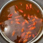 Add Crawfish to Stock Pot