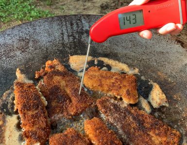 Spicy Panko Cod — Check internal temperature