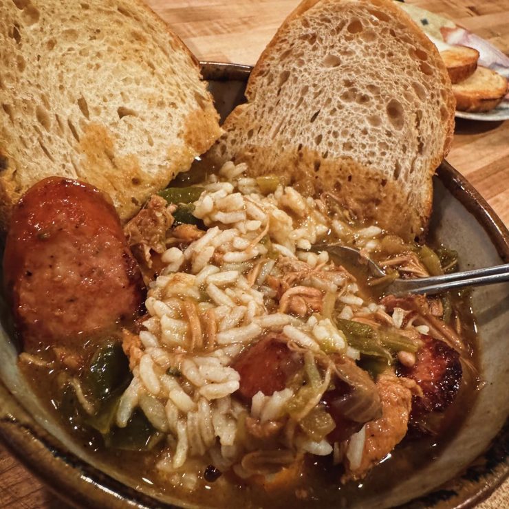 Manchac Turkey Gumbo is a perfect alternative to typical Thanksgiving leftovers.