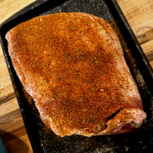 Double Bark Boston Butt First Layer