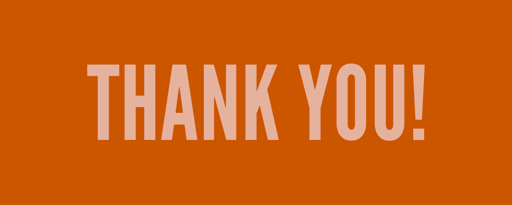 Thank You, from Grillax!