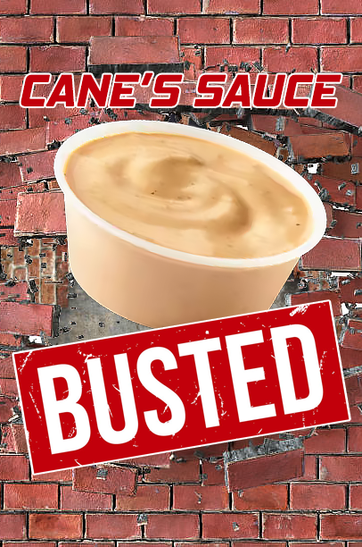 Logo for Busted - Cane's Sauce