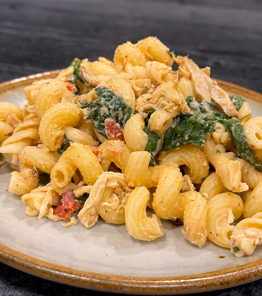 High-Protein Smoked Chicken Pasta