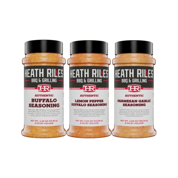 Heath Riles BBQ Wing Seasonings 3 Pack