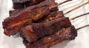 Pork Belly Skewers