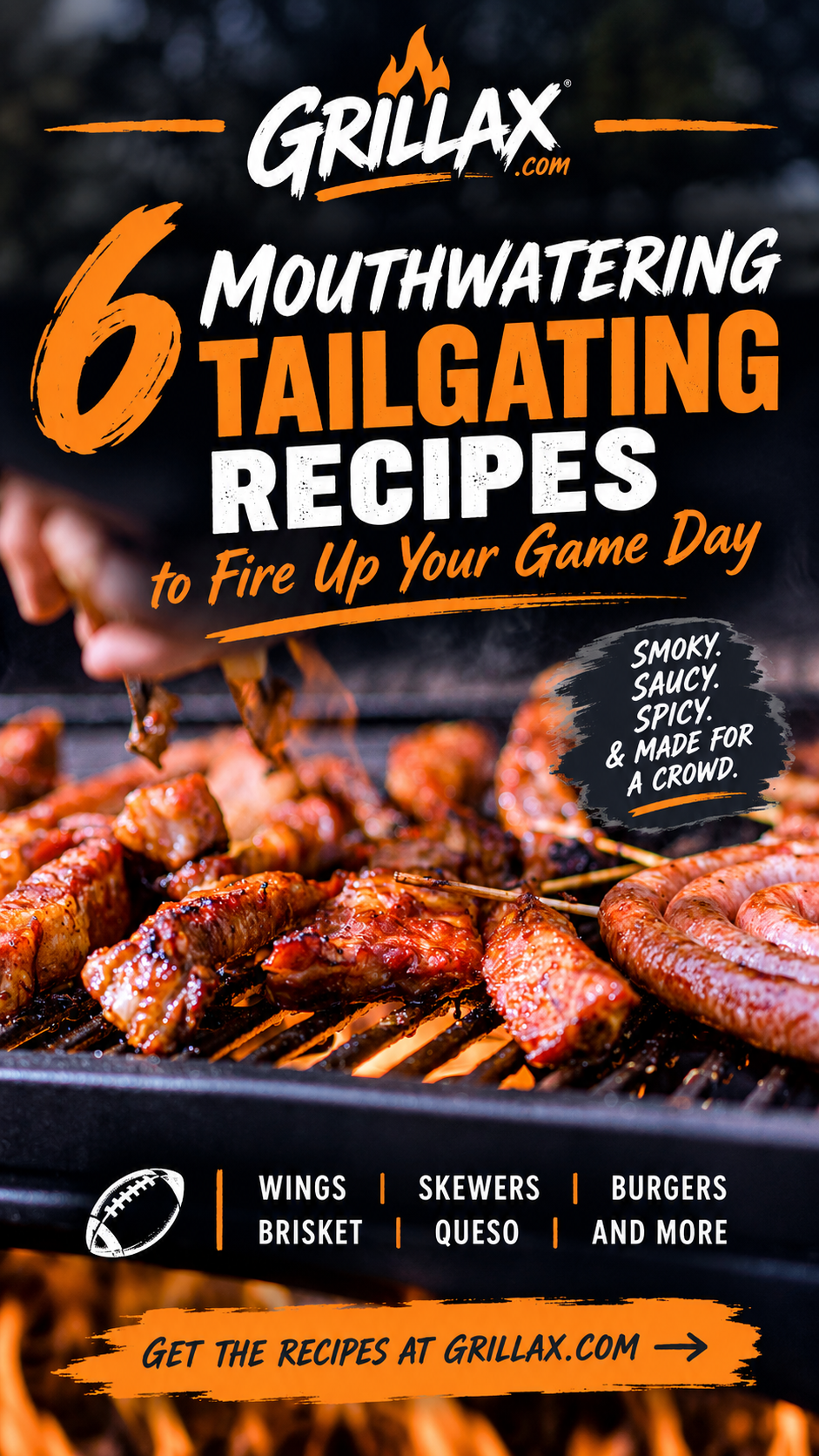 Football season means it's time to fire up the grill, load the cooler and bring your appetite.