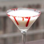 Bloody White Chocolate Martini